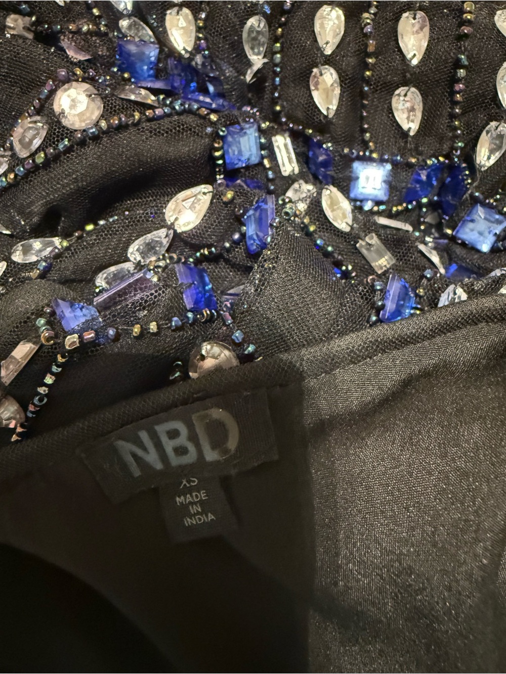 NBD Rhinestone Tank Top - Picture 5 of 5